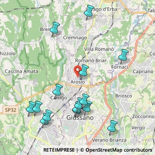 Mappa , 22060 Arosio CO, Italia (2.49533)