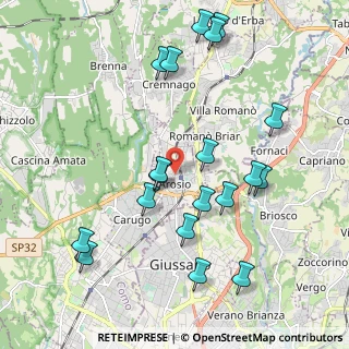 Mappa , 22060 Arosio CO, Italia (2.17526)