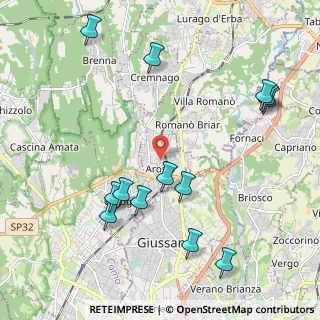 Mappa , 22060 Arosio CO, Italia (2.40231)