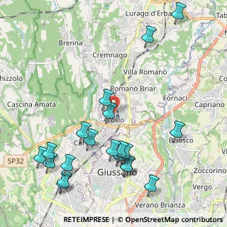 Mappa , 22060 Arosio CO, Italia (2.504)