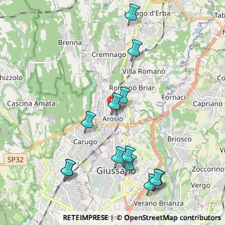 Mappa , 22060 Arosio CO, Italia (2.34308)
