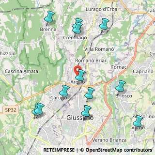 Mappa , 22060 Arosio CO, Italia (2.47538)