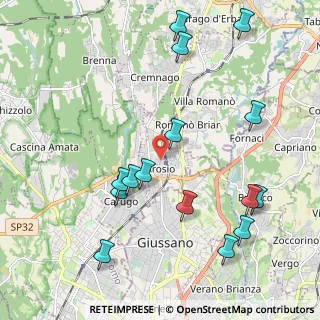 Mappa , 22060 Arosio CO, Italia (2.34867)