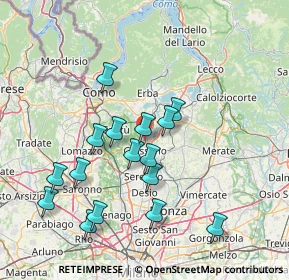 Mappa , 22060 Arosio CO, Italia (14.54313)