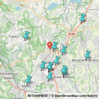 Mappa , 22060 Arosio CO, Italia (4.56308)
