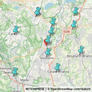 Mappa , 22060 Arosio CO, Italia (4.92083)
