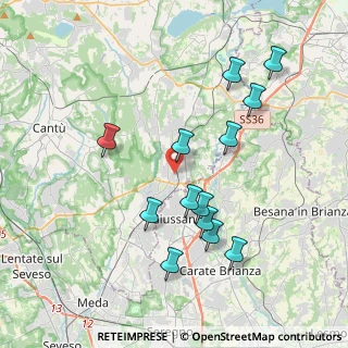 Mappa , 22060 Arosio CO, Italia (3.79077)