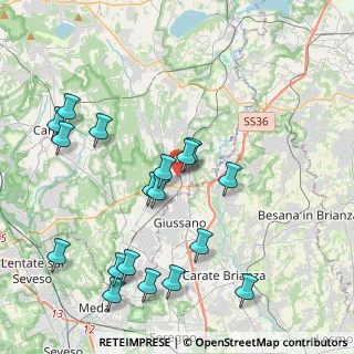Mappa , 22060 Arosio CO, Italia (4.50611)