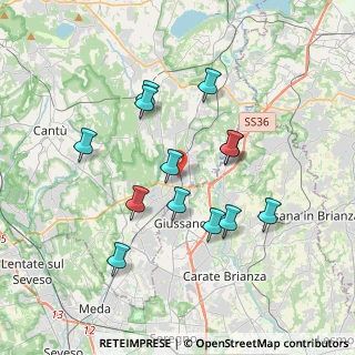 Mappa , 22060 Arosio CO, Italia (3.36846)
