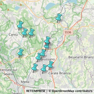 Mappa , 22060 Arosio CO, Italia (3.805)