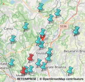 Mappa , 22060 Arosio CO, Italia (4.894)