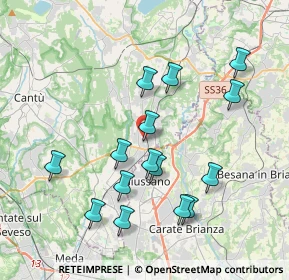 Mappa , 22060 Arosio CO, Italia (3.796)