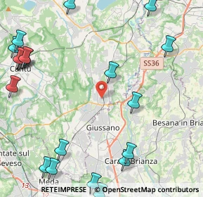 Mappa , 22060 Arosio CO, Italia (6.2755)