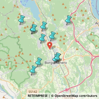 Mappa Via della Repubblica, 28021 Borgomanero NO, Italia (3.6025)