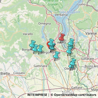 Mappa Via della Repubblica, 28021 Borgomanero NO, Italia (10.77769)