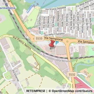 Mappa Via Sempione, 28053 Castelletto sopra Ticino, Novara (Piemonte)