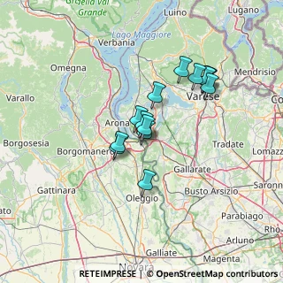 Mappa Via Trento, 28053 Castelletto sopra Ticino NO, Italia (10.69643)