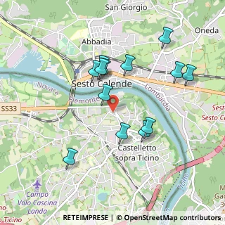Mappa Via Trento, 28053 Castelletto sopra Ticino NO, Italia (0.88923)