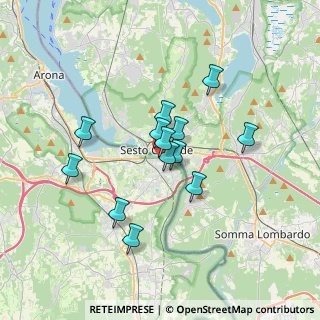 Mappa Via Trento, 28053 Castelletto sopra Ticino NO, Italia (2.71692)