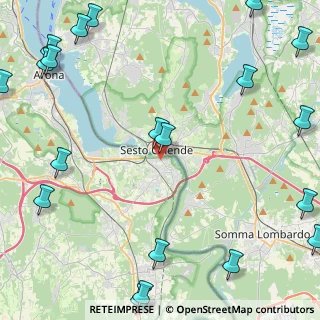 Mappa Via Trento, 28053 Castelletto sopra Ticino NO, Italia (7.0105)