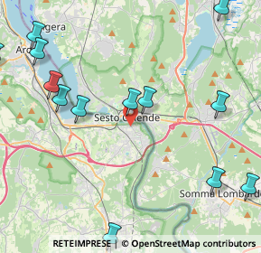 Mappa Via Trento, 28053 Castelletto sopra Ticino NO, Italia (5.82143)