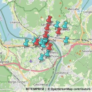 Mappa Via Trento, 28053 Castelletto sopra Ticino NO, Italia (1.22333)
