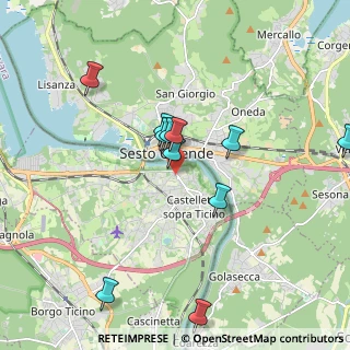 Mappa Via Trento, 28053 Castelletto sopra Ticino NO, Italia (1.84182)