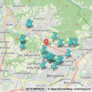 Mappa Via Samuele Biava, 24123 Bergamo BG, Italia (1.9045)