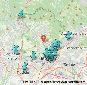 Mappa Via Samuele Biava, 24123 Bergamo BG, Italia (3.72929)