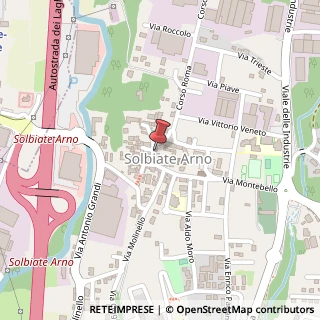 Mappa Via Agnelli, 5, 21048 Solbiate Arno, Varese (Lombardia)