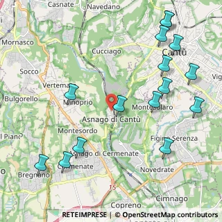 Mappa Via Duzioni, 22063 Cantù CO, Italia (2.63)