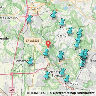Mappa Via Duzioni, 22063 Cantù CO, Italia (5.297)