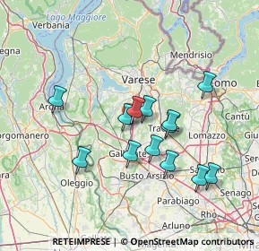 Mappa Via Alcide de Gasperi, 21041 Albizzate VA, Italia (12.39231)