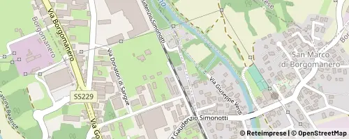 Mappa Briga Novarese
