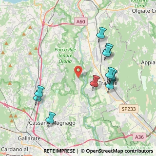 Mappa Via Cascina Baraggia, 21050 Castelseprio VA, Italia (4.07)