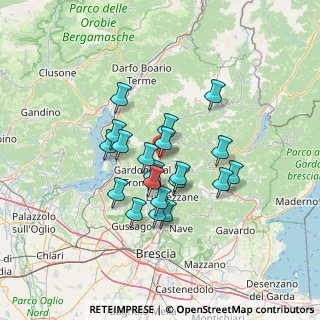 Mappa Via Angelo Canossi, 25060 Marcheno BS, Italia (10.8075)