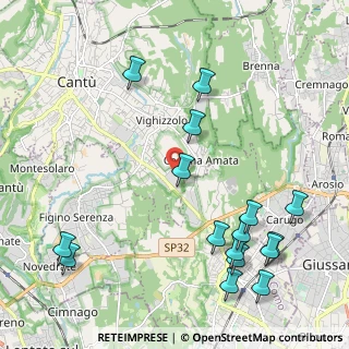 Mappa Via dell'Artigianato, 22063 Cantù CO, Italia (2.605)
