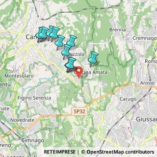 Mappa Via dell'Artigianato, 22063 Cantù CO, Italia (1.78667)
