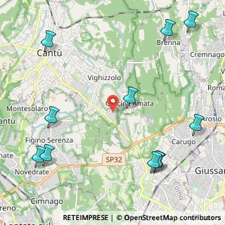 Mappa Via dell'Artigianato, 22063 Cantù CO, Italia (2.94545)