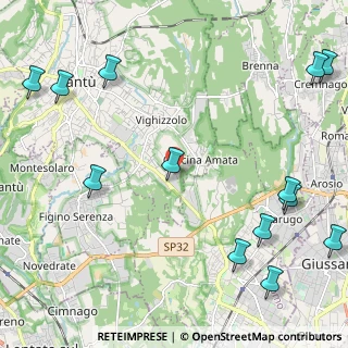Mappa Via dell'Artigianato, 22063 Cantù CO, Italia (3.09077)