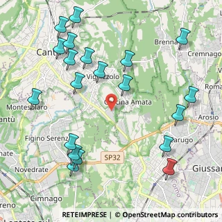 Mappa Via dell'Artigianato, 22063 Cantù CO, Italia (2.5275)
