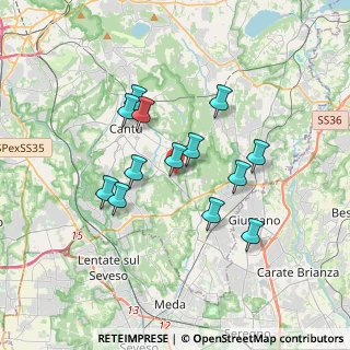 Mappa Via dell'Artigianato, 22063 Cantù CO, Italia (3.00846)