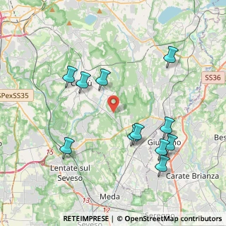 Mappa Via dell'Artigianato, 22063 Cantù CO, Italia (4.15091)