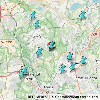 Mappa Via dell'Artigianato, 22063 Cantù CO, Italia (4.12462)