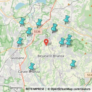 Mappa Via Enea Camisasca, 20838 Renate MB, Italia (4.32833)