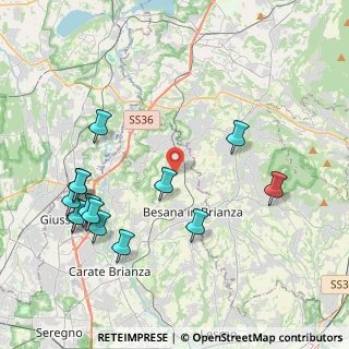 Mappa Via Enea Camisasca, 20838 Renate MB, Italia (4.65857)