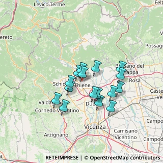 Mappa Via Flora Minotto, 36030 Zugliano VI, Italia (10.80563)