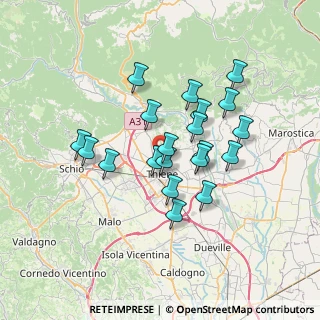 Mappa Via Flora Minotto, 36030 Zugliano VI, Italia (5.793)