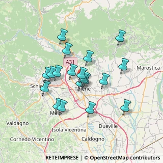 Mappa Via Flora Minotto, 36030 Zugliano VI, Italia (6.04053)