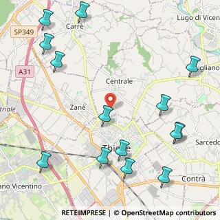 Mappa Via Flora Minotto, 36030 Zugliano VI, Italia (2.83214)